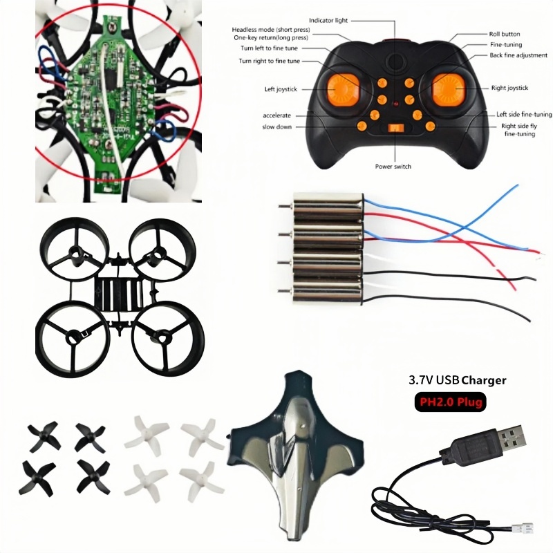 Drone Racing Transmitter - Complete DIY Drone Kit 2.4G 6Axis