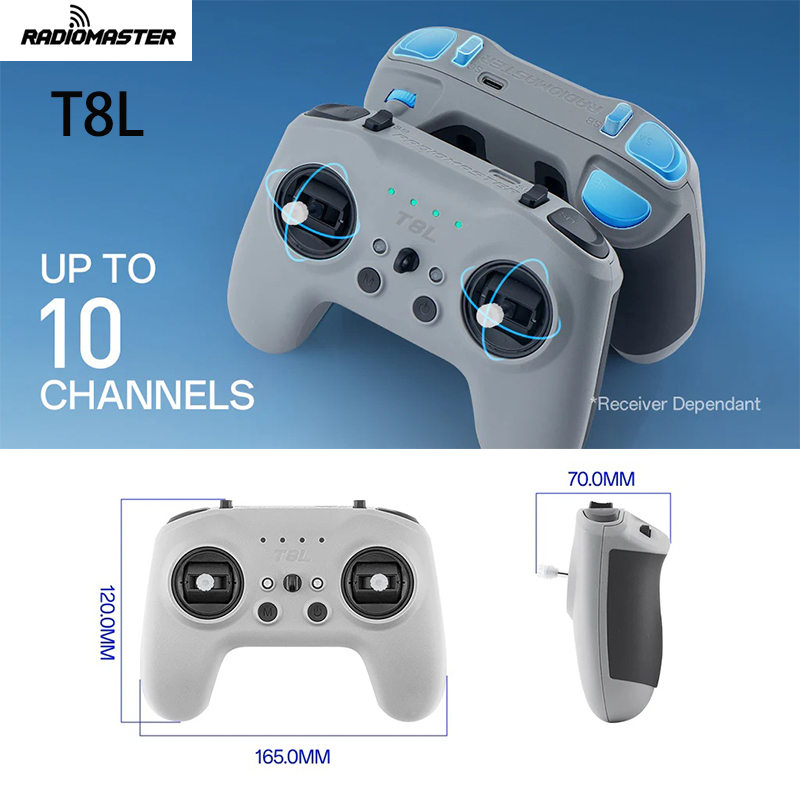RadioMaster T8L Radio Controll - Drone Racing Transmitter recension och pris
