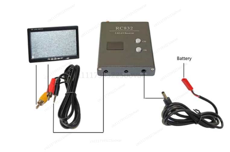 TS832 RC832 5.8G 600mW 48CH FP - Drone Racing Transmitter recension och pris