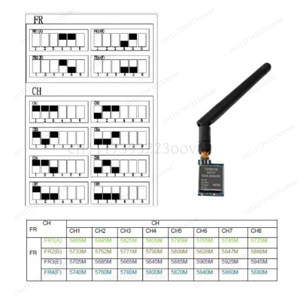 TS832 RC832 5.8G 600mW 48CH FP - Drone Racing Transmitter recension och pris